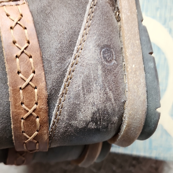 Brown Suede Ankle Boots - Picture 8 of 9